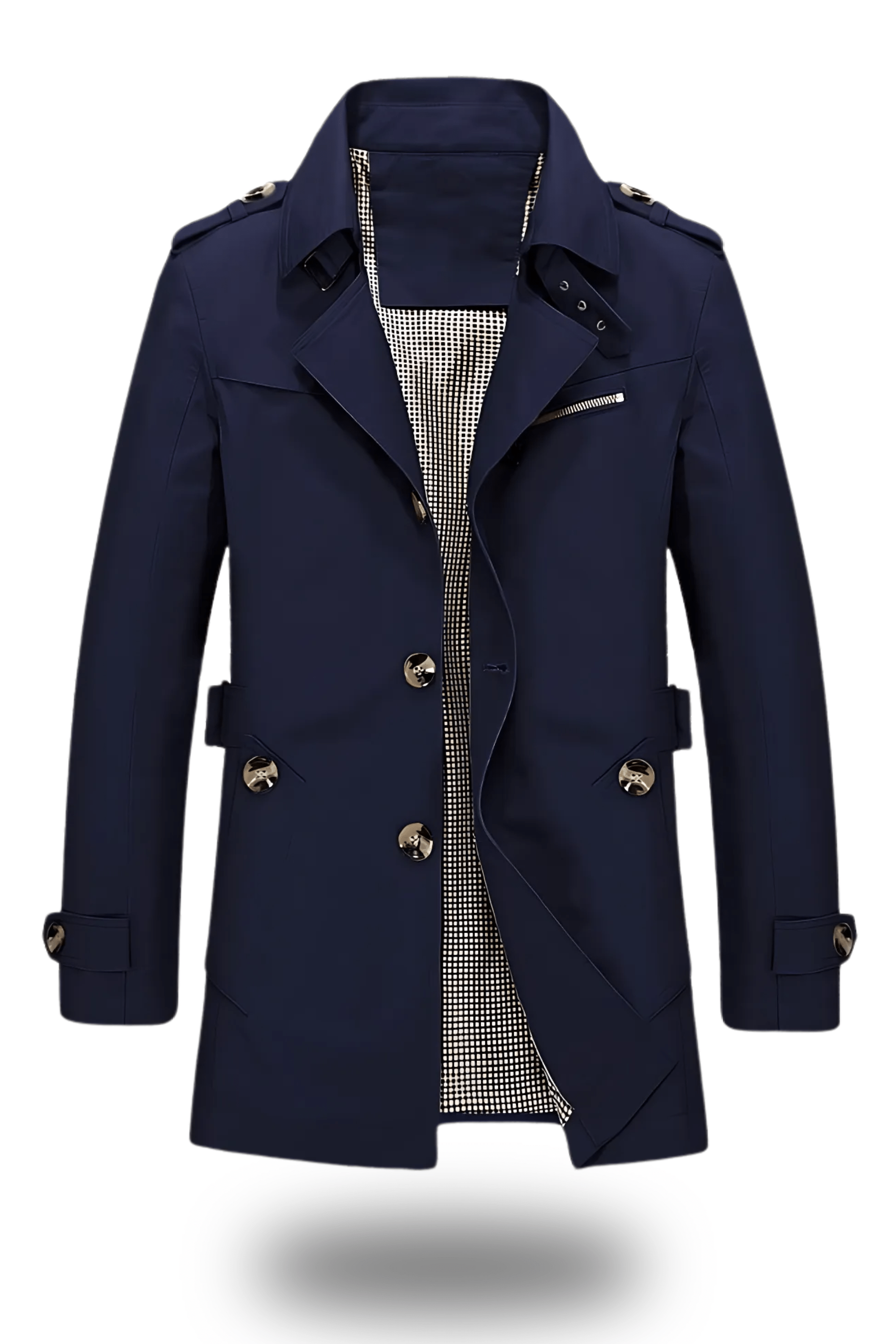 Jens - Classic Women's Trench Coat with Folded Collar for Winter Elegance 3