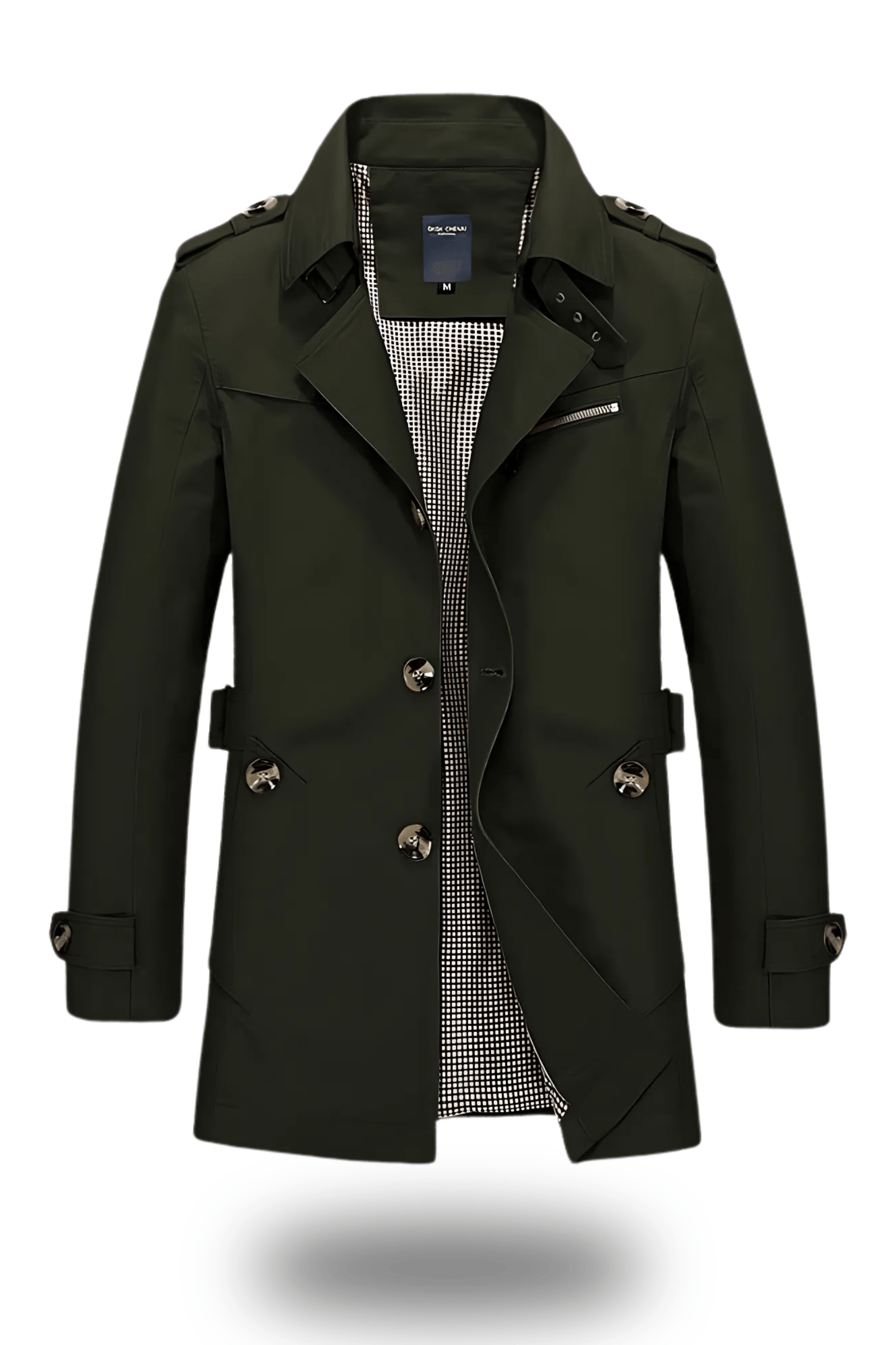 Jens - Classic Women's Trench Coat with Folded Collar for Winter Elegance 4
