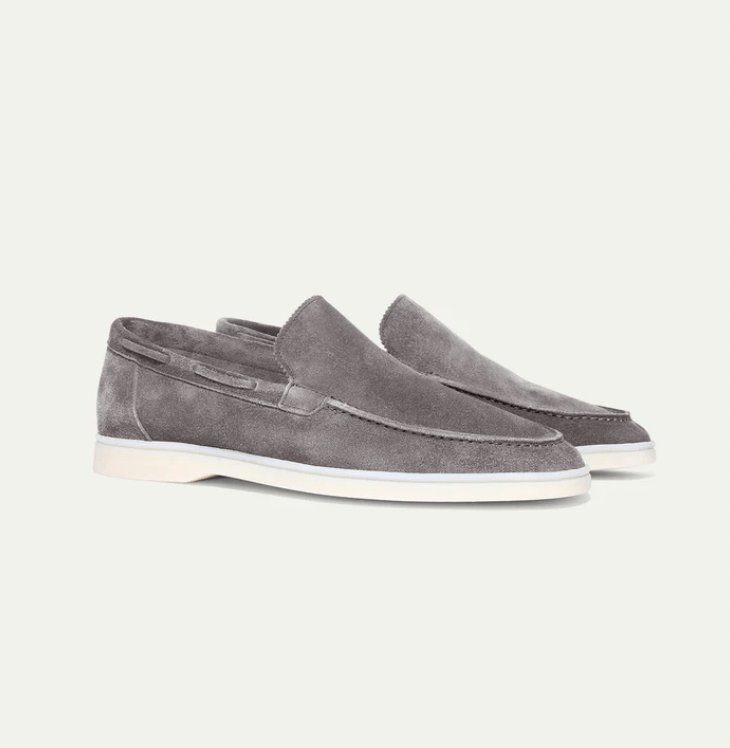 Luca - Soft Imitation Suede Slip-On Loafers for Women with Flexible Rubber Sole 1