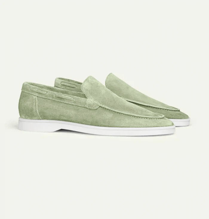 Luca - Soft Imitation Suede Slip-On Loafers for Women with Flexible Rubber Sole 2