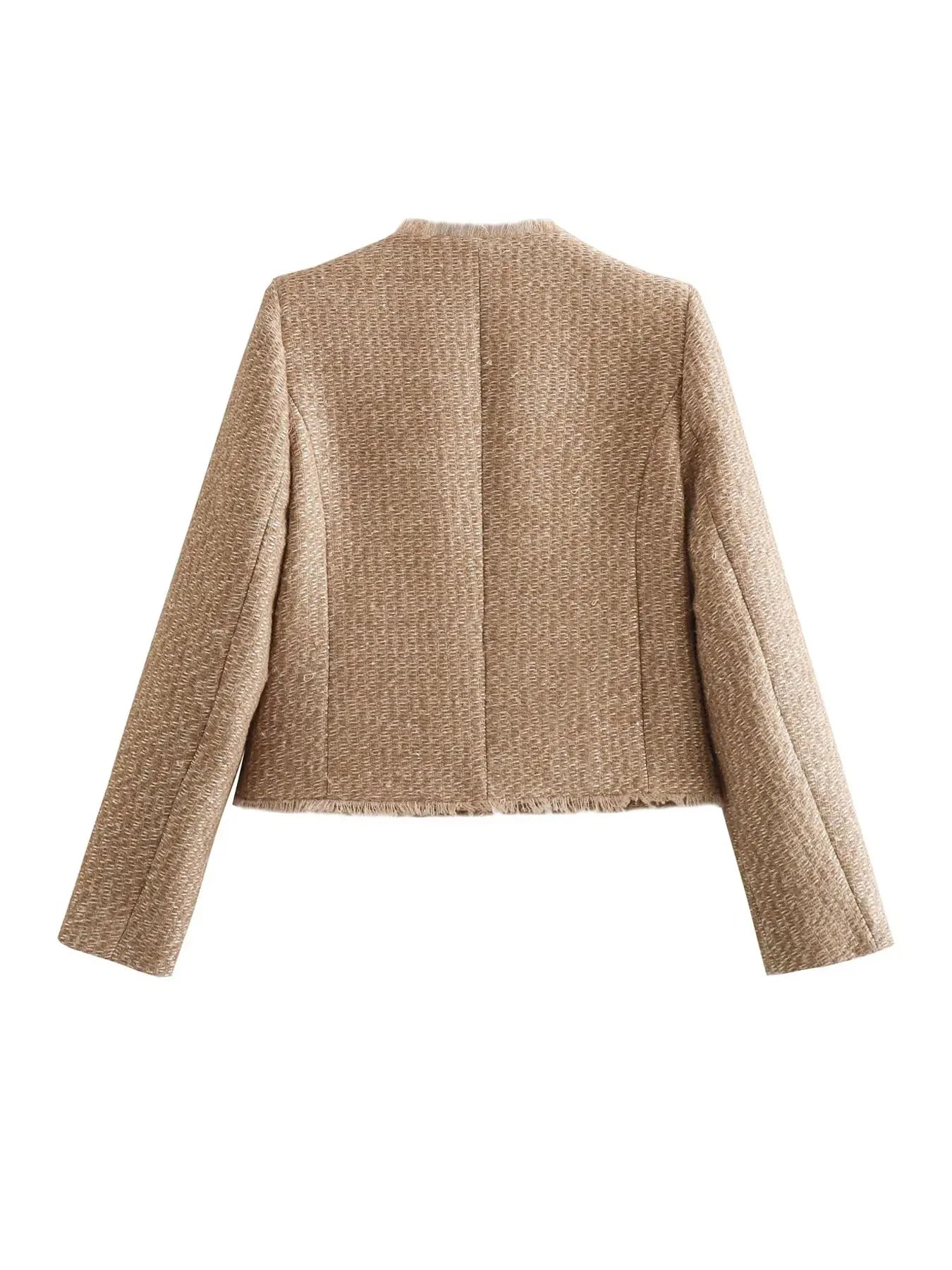Melinda - Classic Tweed Blazer with Structured Fit & Elegant Fabric 2