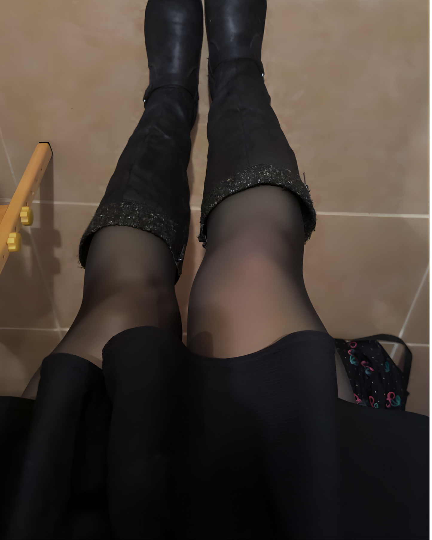 Midnight Sheer - Fleece Lined Leggings for Women, Chic & Cozy Style 3