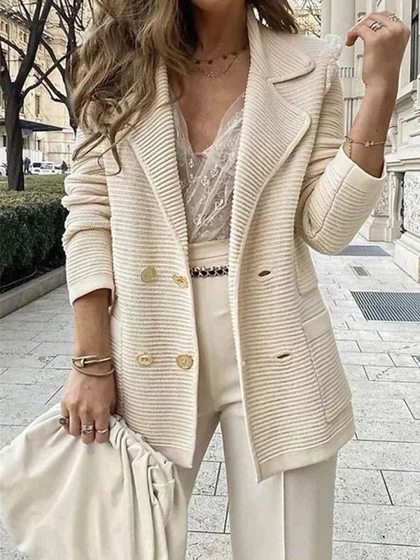 Nanna Structured Blazer - Tailored Fit with Textured Fabric for Versatile Style 1