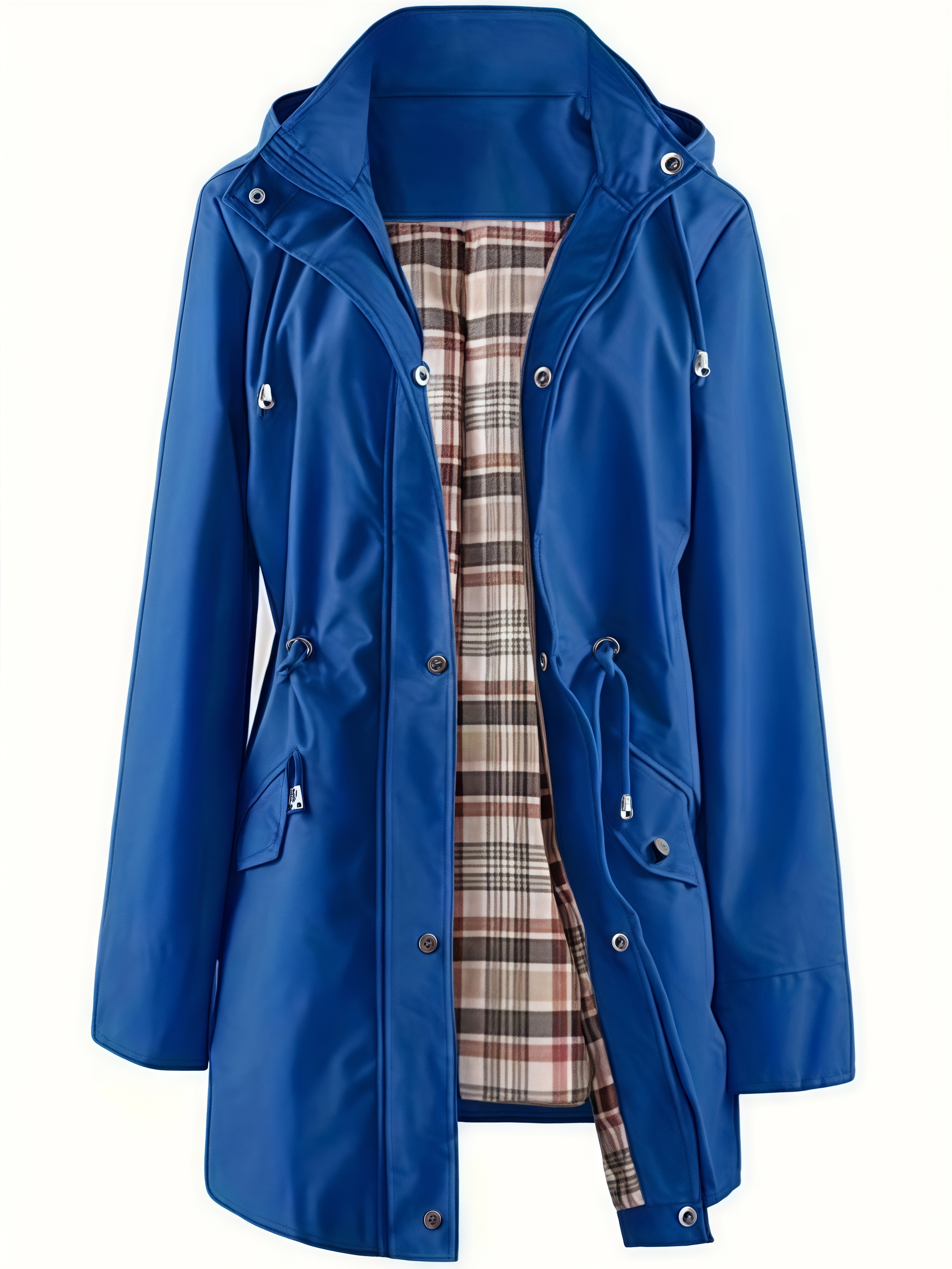 WeatherShield - Waterproof Women's Windbreaker Jacket with Detachable Hood 12