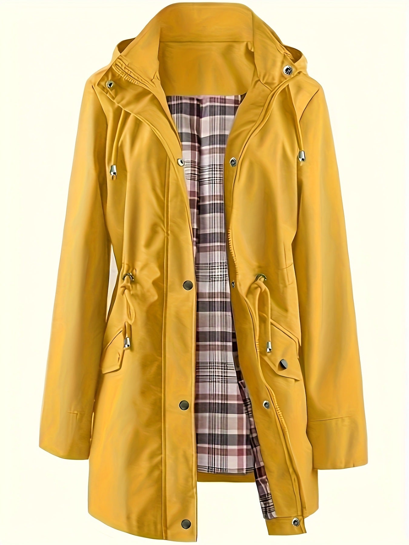WeatherShield - Waterproof Women's Windbreaker Jacket with Detachable Hood 8