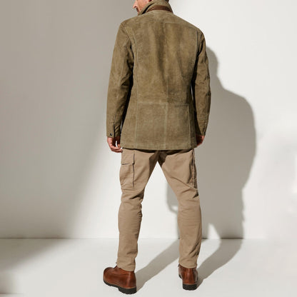 AeroStyle - Men's Vintage Spring Jacket | Premium Suede for Comfort & Versatility 2
