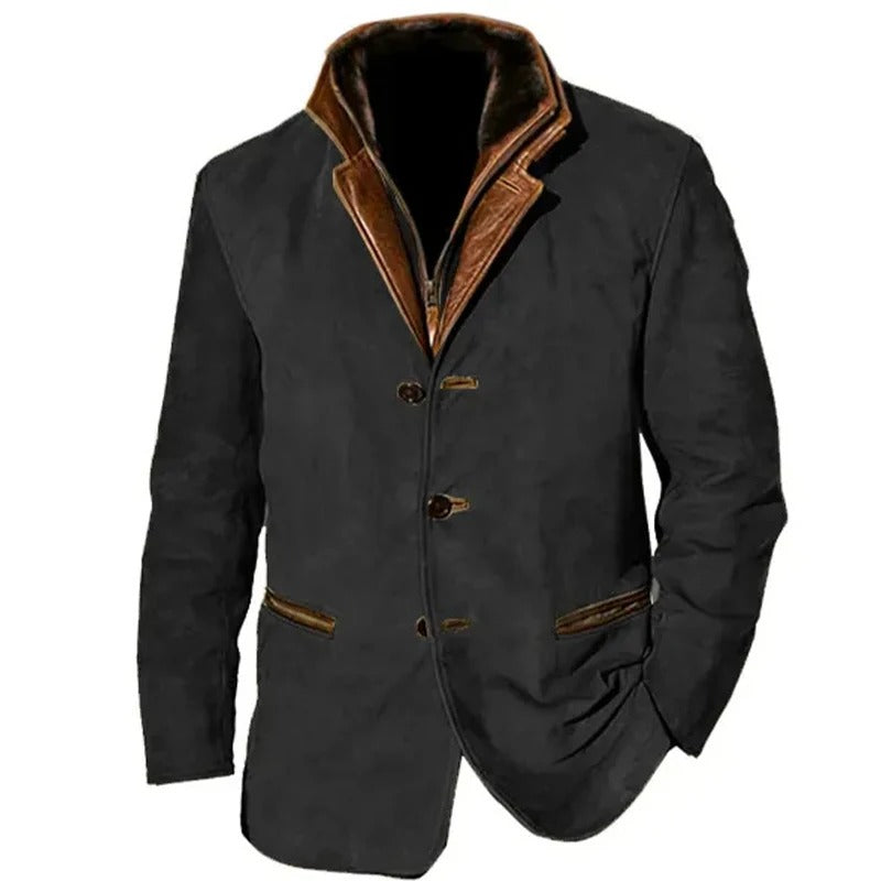AeroStyle - Men's Vintage Spring Jacket | Premium Suede for Comfort & Versatility 4