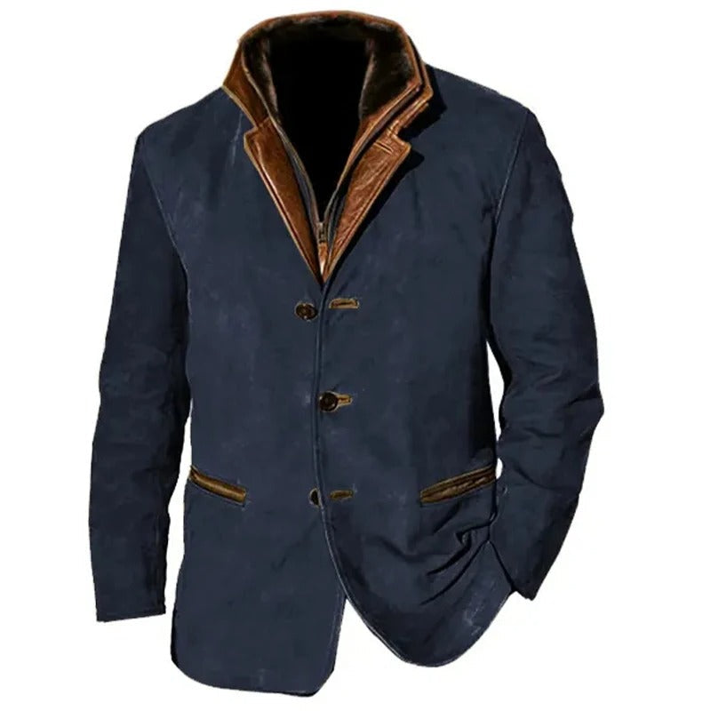 AeroStyle - Men's Vintage Spring Jacket | Premium Suede for Comfort & Versatility 5