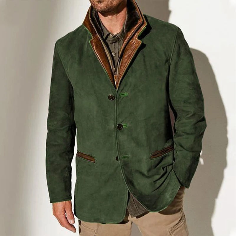 AeroStyle - Men's Vintage Spring Jacket | Premium Suede for Comfort & Versatility 6