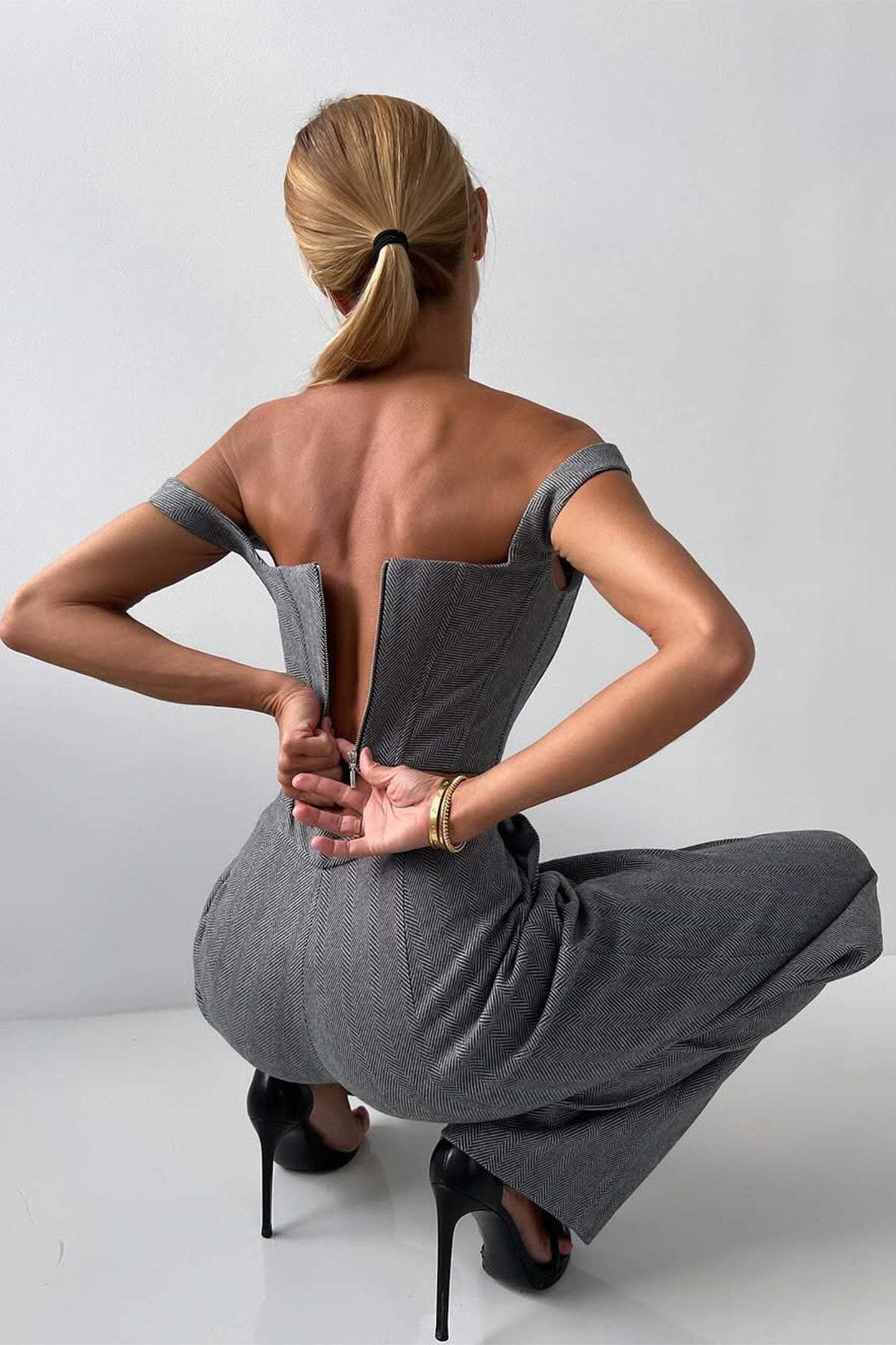 EleganceWear - Blazer Set for Women | 3-Piece Double-Breasted Blazer and Pants Set, Tailored Fit 3