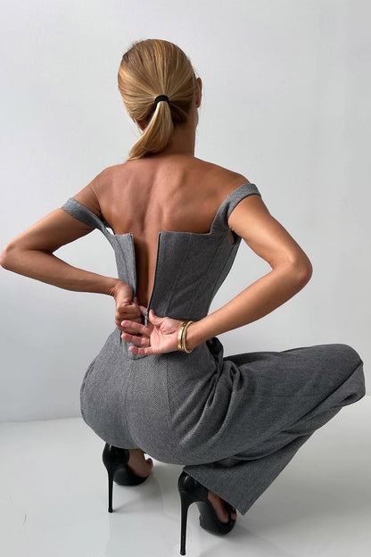 EleganceWear - Blazer Set for Women | 3-Piece Double-Breasted Blazer and Pants Set, Tailored Fit 3