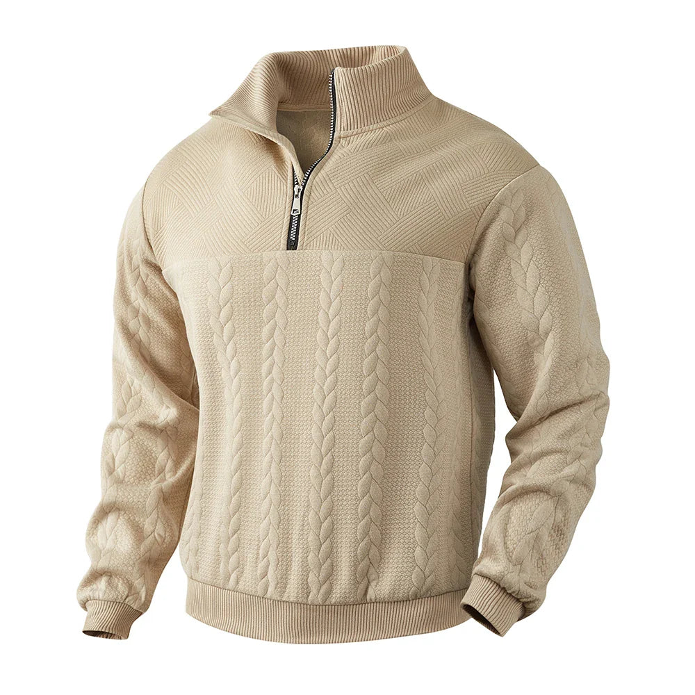 Henry - Premium Quarter Zip Sweatshirt for Comfort, Style & Versatility 1
