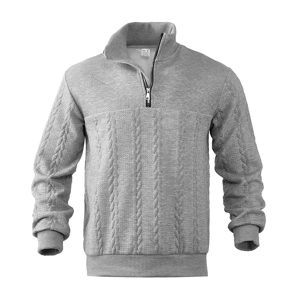 Henry - Premium Quarter Zip Sweatshirt for Comfort, Style & Versatility 4