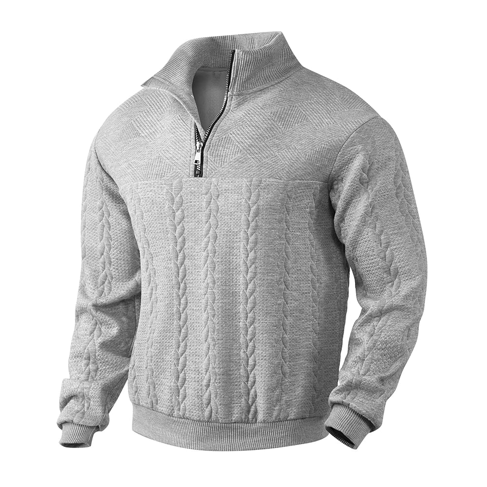 Henry - Premium Quarter Zip Sweatshirt for Comfort, Style & Versatility 8