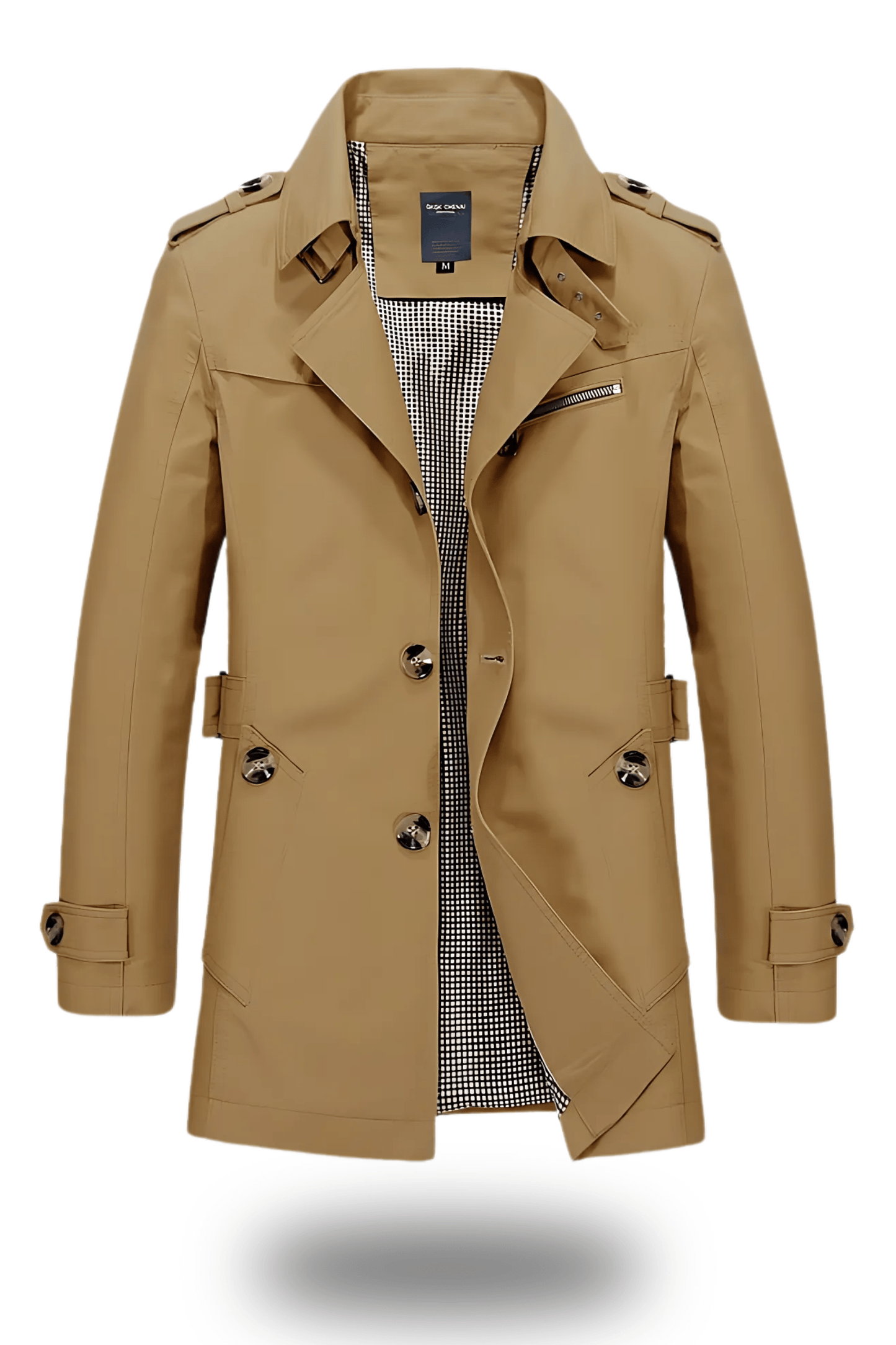 Jens - Classic Women's Trench Coat with Folded Collar for Winter Elegance 1