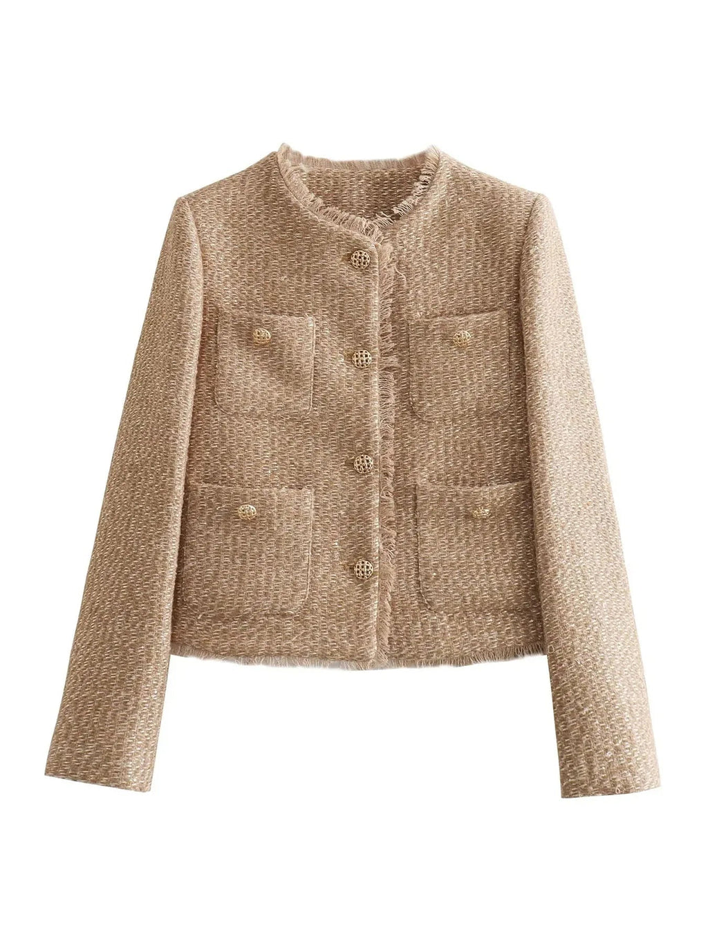 Melinda - Classic Tweed Blazer with Structured Fit & Elegant Fabric 4