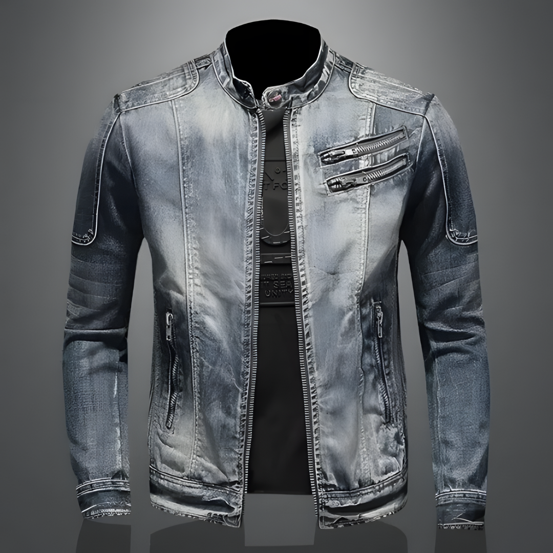 Retro Denim Jacket for Women - Stylish and Comfortable Casual Jean Jacket 1