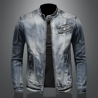 Retro Denim Jacket for Women - Stylish and Comfortable Casual Jean Jacket 1
